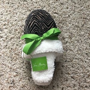 Vera Bradley Zebra Slippers